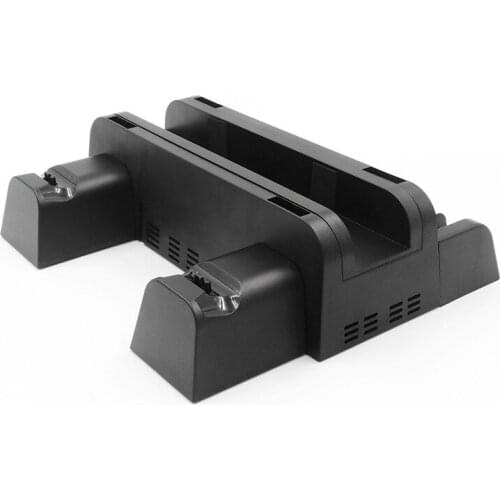 For PS4 Slim Pro Gamepad Charger Stand Joystick Console Charging Cooling Station Game Disc Storage Rack Base For Playstation 4