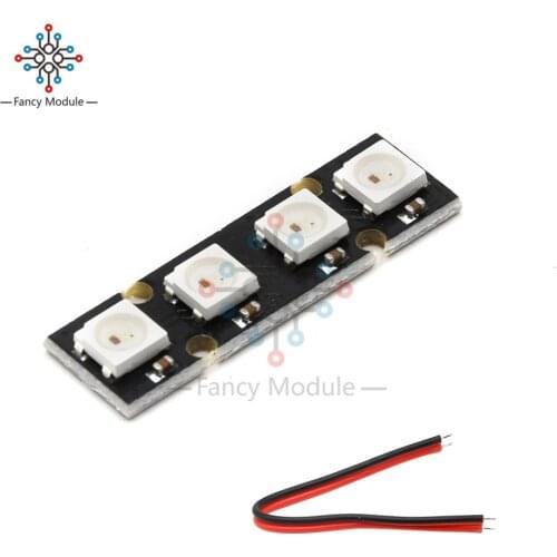 WS2812B RGB5050 Programmable LED Strip with F3 Naze32 CC3D for Flight Controller RC Drone Accessories