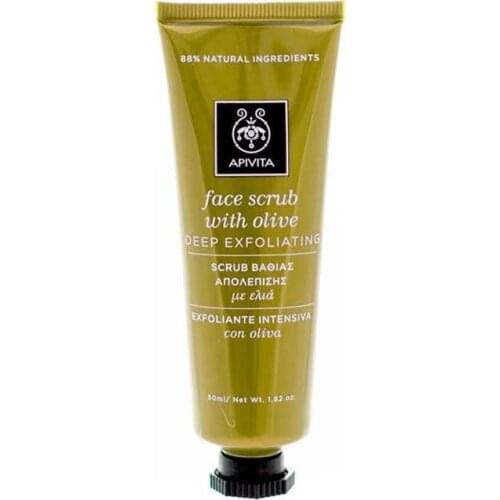 APIVITA FACE SCRUB EXFOLIANTE INTENSIVA CON OLIVA 50 ML