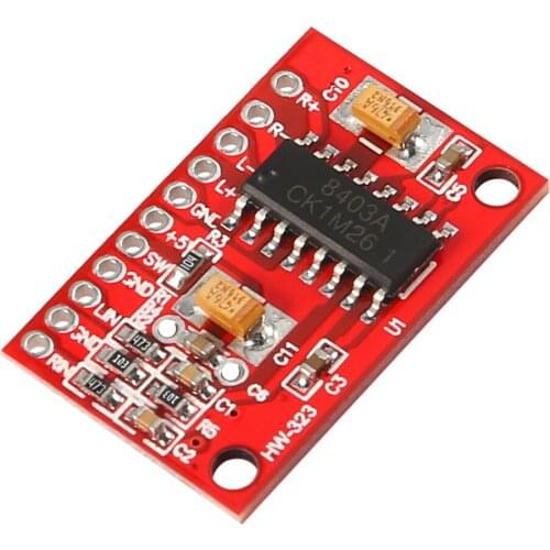 PAM8403 Super Mini Digital Amplifier Board 2 * 3W Class D Digital 2.5V To 5V Power Amplifier Board Efficient