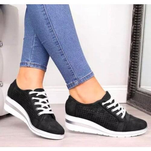 Autumn Summer Women Flats Shoes Female Hollow Breathable Mesh Casual Shoes for Ladies slip on flats Loafers shoes Beach