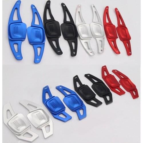 Pair Car Steering Wheel Shifter Extension Shift Paddle Aluminum Alloy For VW Golf 7 MK7 TSI Golf8 MK8 TSI POLO MK6 Touareg TSI