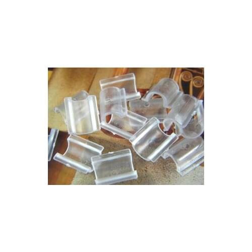 10*13MM 200PCS+100pcs White Clear Plastic/Acrylic Hair Rope Clasps DIY Jewelry Accessory Hair Findings