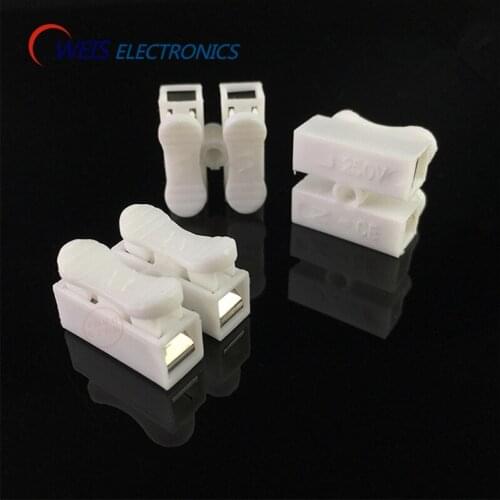 10PCS G7b Fast Model CH-2 Wire Connector Splice Voltage 250V Wiring Terminal Block
