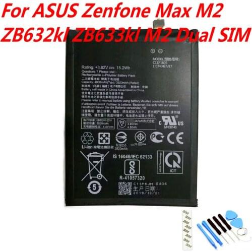 Ansheng Asus ZenFone Max M2 Batteries
