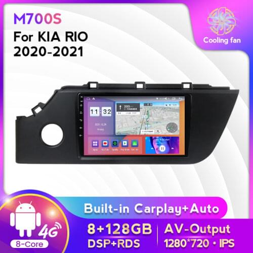 8Core IPS Android 11 Car Radio For Kia Rio 4 IV FB 2020 2021 Multimedia Video Player Navigaion GPS 2 din BT WIFI RDS Head unit
