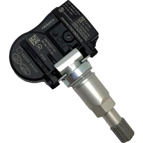 TPMS for Kia Sportage 2017 - 2019 QL NIRO CADENZA 17 18 52933D9100 52933-D9100 433Mhz Tire Pressure Monitor Sensor System