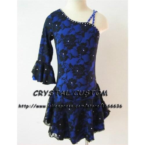 Hot Sales Girls Figure Skating Dresses Beautiful New Brand Ice Figure Skating Dress For Competition DR2778