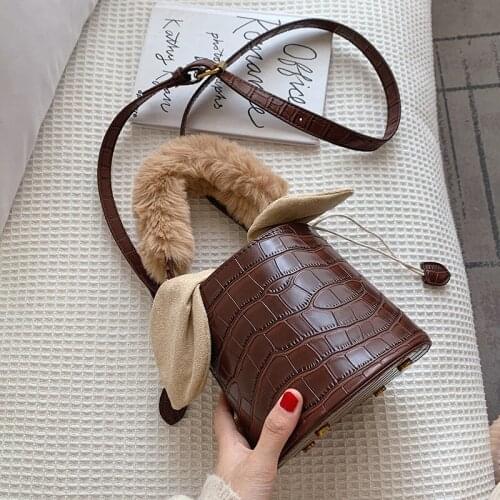 Женские меховые сумки LONOOLISA China At AliExpress