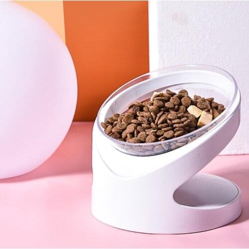 45BE 18° Slanted Bowl for Cats Tilted Bowl Non-Skid & Non-Spill Easier to Reach Food