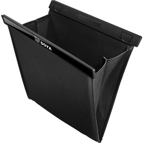 2021 June new Stubborn car garbage bag Foldable trash can in the car Rear storage bag
