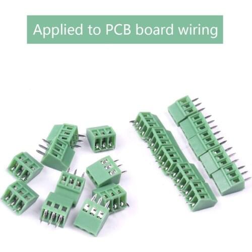 New Universal Screw Terminal Block Connector 3x10pcs 3 Poles/3 Pin PCB+3x10pcs 2 Poles/2 Pin Applied to PCB Wiring Accessories