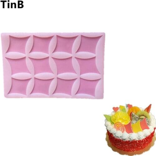 Silicone Chocolate Cake Mold 3D Diamond Shape Sugar Craft Mould Birthday Cake Mold Chocolate Mould For Baking Tools Cake Stencil