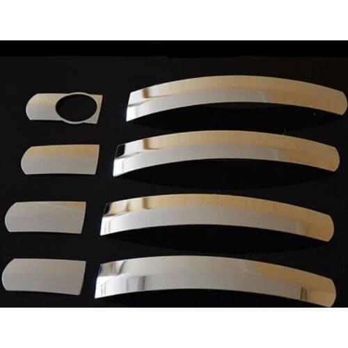 Car styling Chrome Trim Door Handle Covers decoration for ford focus 2 focus 3 KUGA 2005-2016