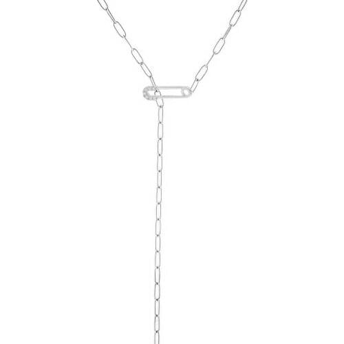 DARK DIAMOND-Luxury necklace in 925 sterling silver or 18K gold plated