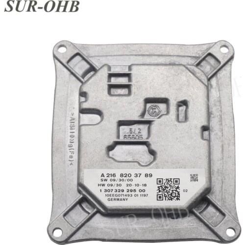 W216 CL550 Xenon Ballast Module 130732929500 LED Headlight A2168203789 Voltage Regulator Daytime Running Lights 1 307 329 295 00