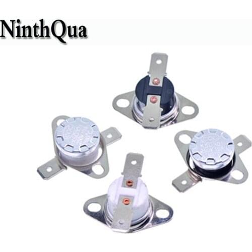 1PCS/2pcs/5pcs Normally Close KSD301 10A 250V 40-125 degree Bakelite KSD-301 Temperature Switch Thermostat Sensor