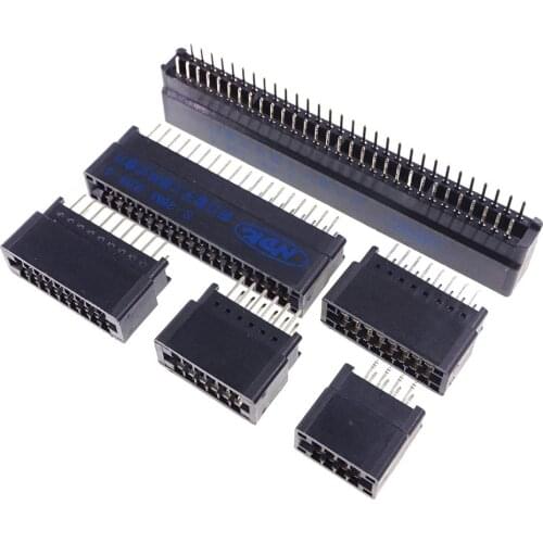 10 Pcs Gold Finger Card EDGE Slot CONNECTOR S-36M-2.54-5 S-40M-2.54-5 S-46M-2.54-5 S-62M-2.54-5 S-64M-2.54-5 Pitch 2.54 mm DIP