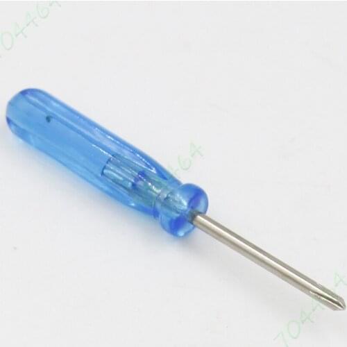 1000pcs /lot Wholesale 45mm x 1.6mm Mini Micro Phillips Cross Head Screwdriver Repair Tool Blue