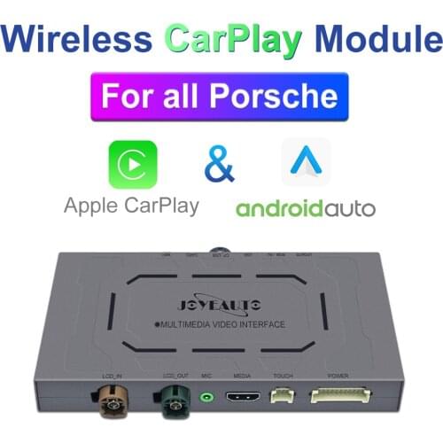 AI box for Porsche 911 991 Cayenne Macan Panamera Bosxter Cayman 2010-2018 Wireless Apple Carplay Android Auto Mirrorlink Box