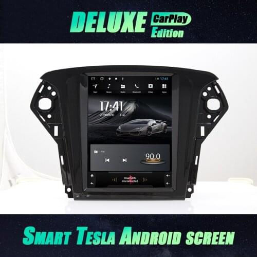 Car Radio Multimedia Video Player For Ford Mondeo 4 Tesla Style Tesla Screen 2007- 2012 Navigation GPS Android 10 Autoradio 2Din