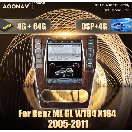 Android car radio For Benz ML GL W164 X164 2005-2011 car multimedia player GPS navigator support Original car system Head unit