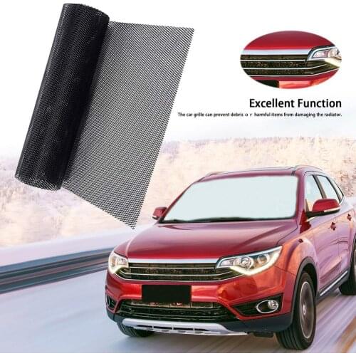 Car Vehicle Black Vents Perforated Sheet Aluminum Alloy Air Vent Perforated Sheet Web Plate Ventilation Grille Vents Perforated