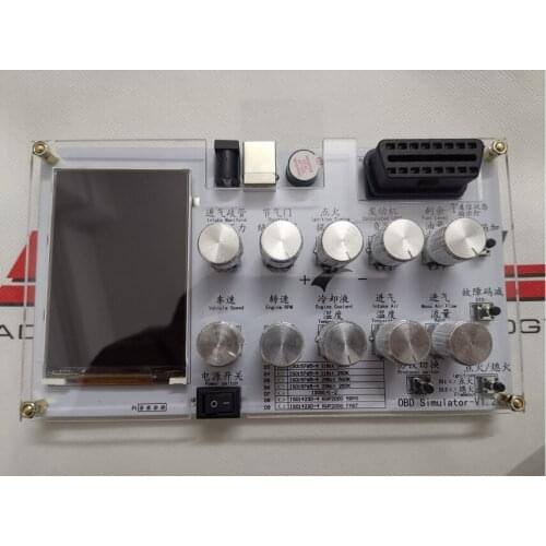 Automotive ECU Simulator / OBD Simulator / J1939 / OBD II / ELM327 Development Test / CAN
