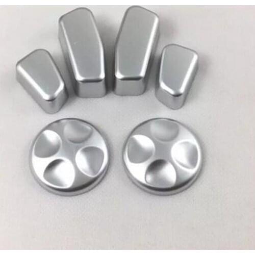 Car styling ABS Matte Interior Chair Seat Button Adjustment Cover Internal Switch Cover Trim Fit For Jeep Compass 2017 2018