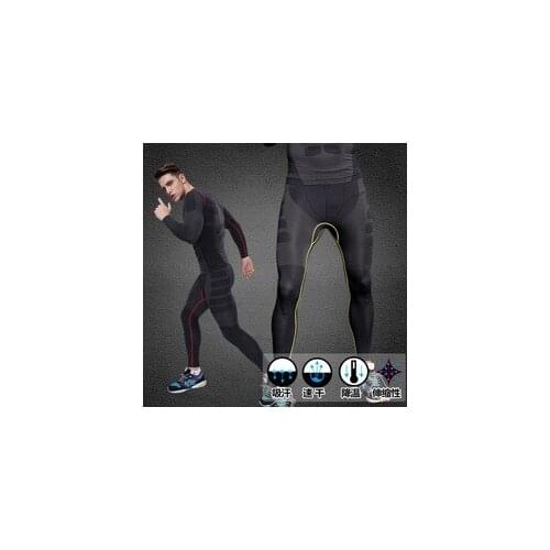 Running Sport Base Layer fitness jogging Trousers compression tights long pants sport training leggings mens gym wear jogging