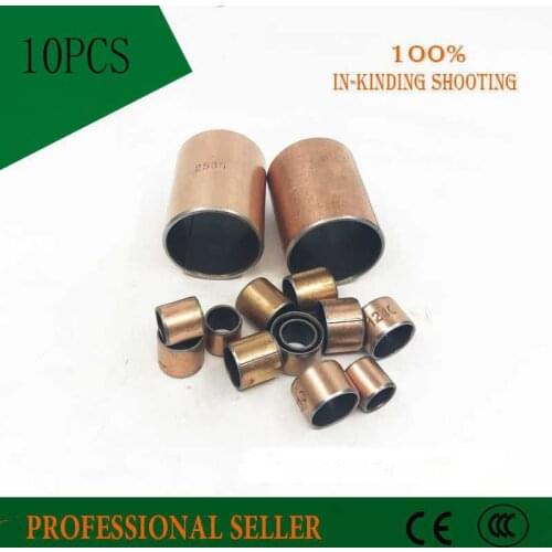 Free shipping 10Pcs SF1 SF-1 2010 2015 2020 2030 2035 2040 Self Lubricating Composite Bearing Bushing Sleeve 23 mm
