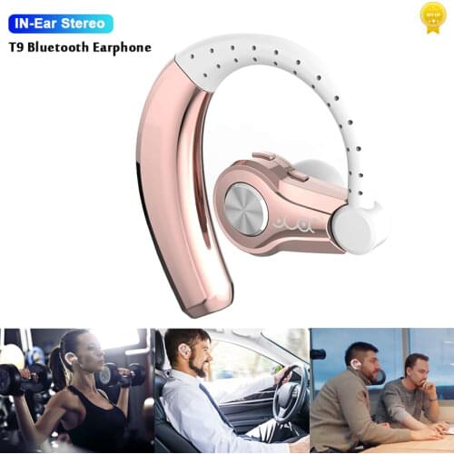 Wireless Headset with Mic,Comfy Bluetooth Earbuds W/ 8 Hrs, HiFi Sound Earpiece Hands Free Headphones for Sport/Office/Driving