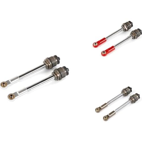 CNC Metal 10mm Shock-Absorbing Front Ejector Rod Assembly for 1/5 Hpi Rovan Km Baja 5B 5T 5Sc Rc Car Parts