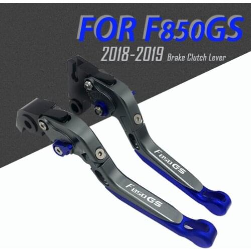 For BMW F850GS F 850 GS 2018 2019 Motorcycle Accessories CNC Aluminum Alloy Adjustable Folding Extendable Brake Clutch Levers