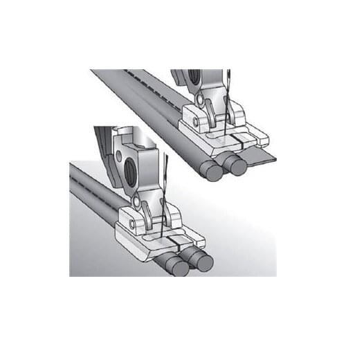 DOUBLE WELT FOOT #820531096 FOR PFAFF CREATIVE, HOBBY, EXPRESSION, TIPTRONIC