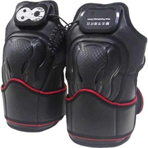Electric Knee Massager Vibration Adjustable Heating Warm Pain Relief Knee Pads