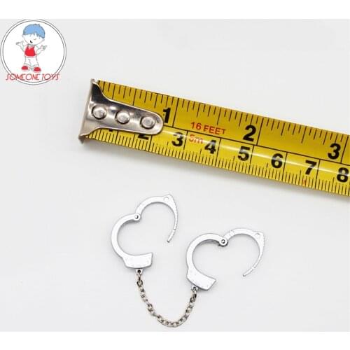 1/6 Scale Action Figurine Doll Accessories Handcuffs Model Robbers Prisoners Lock Accessory For 12" Action Figure