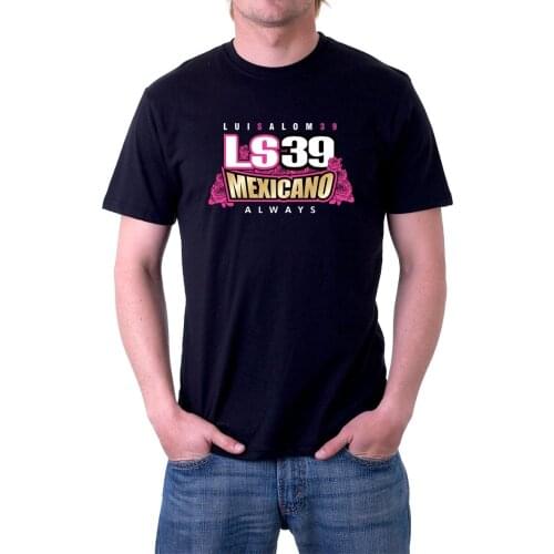 Luis Salom 39 Mexicano Rider Always In Our Hearts T-Shirt T-Shirt for Male Short Sleeves 100% Cotton Classic Sleeveless T Shirt