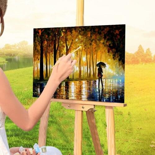 Bewitched Park Paint By Numbers Set Acrylic Paints 40*50 Picture By Numbers Photo Handmade For Kids Handiwork Wholesale