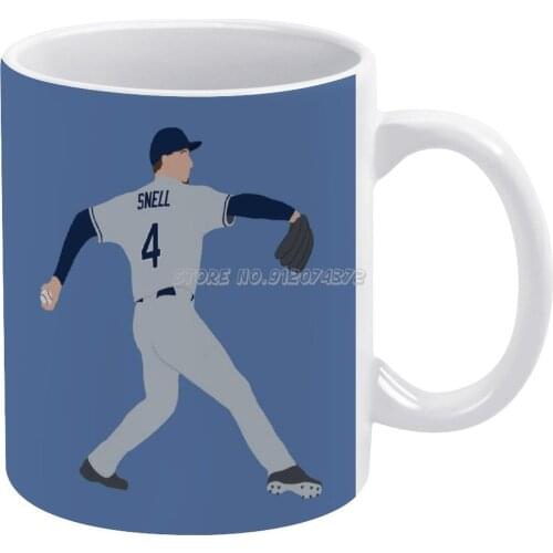 Blake Snell Coffee Mugs 330ml Creative Travel Mug and Cup Office Drinkware Mugs Tazza Blake Snell Blake Snell Rays Tampa Tampa B