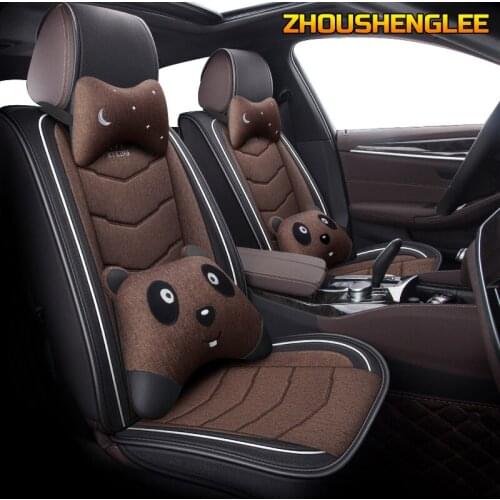 ZHOUSHENGLEE car seat cover set for renault arkana toyota caldina harrier peugeot rifter rx 580 rx 200 rx 2 seat cover cars