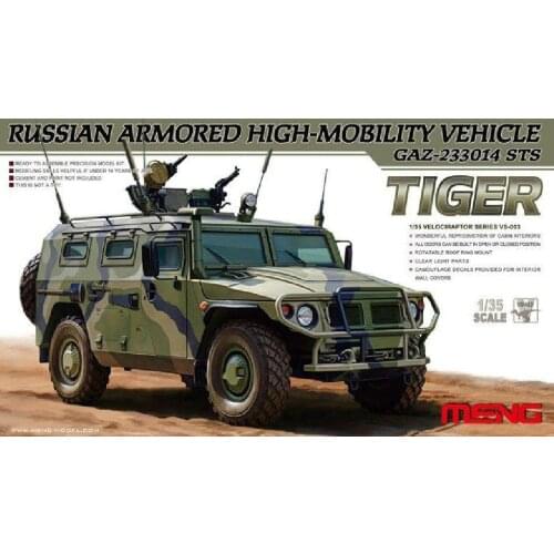 Meng 1/35 Model VS-003 High-Mobility Vehicle GAZ-233014 STS Tiger