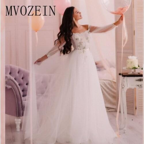 MVOZEIN Sleeveless Wedding Dresses
