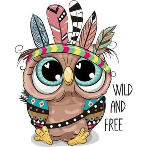 Patches Owl Chief Transfert Thermique Vetement Clothes Stickers Diy Stranger Things Appliques For Clothing Riverdale Biker Patch