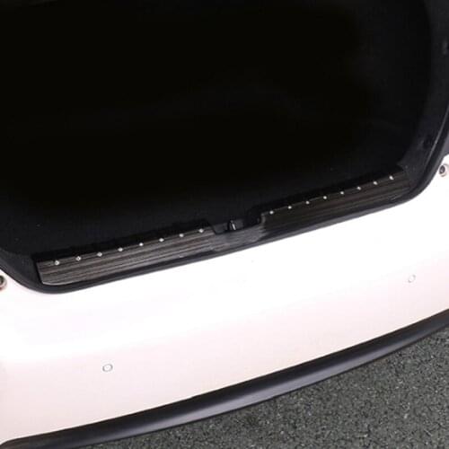 Car trunk threshold Accessories For Honda Civic 2016 2017 2018 2019 2020 Car Rear Trunk Guard Plate Protector
