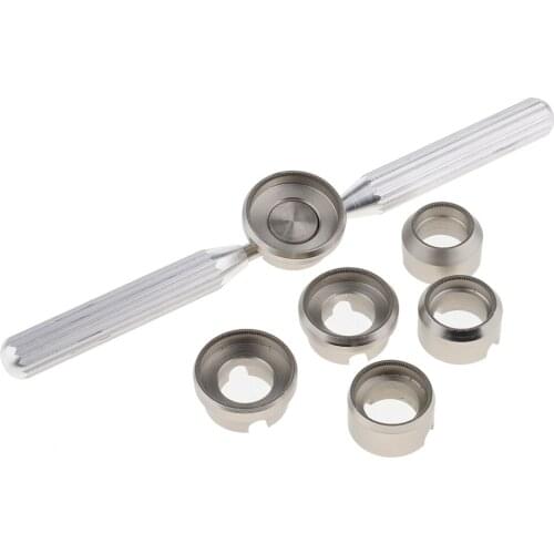 Premium Stainless Steel Back Case Opener 5537 Watch Repair Tools Watchmaker