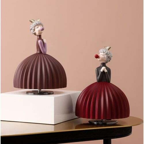 Christmas 2020 Music Box Girl Princess Gift Home Decor Room Decoration Present 크리스마스 오르골 Boite A Musiqueподарки на новый год