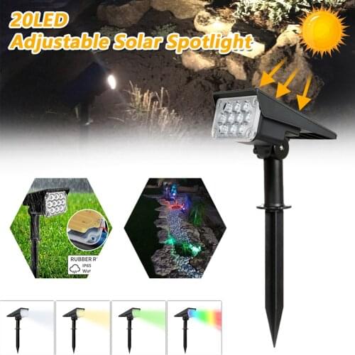 Solar led lights Spotlight Solar Garden decoration Light Waterproof Super Bright Landscape Wall Light Outdoor Light Solar Lamp