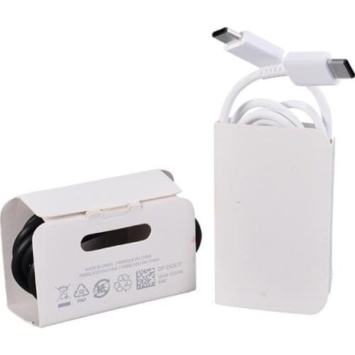 10Pcs/Lot PD USB-C To Type C Cable Quick QC3.0 Charge Data Cable Fast Charging For S8 S9 S10 Note 20 Pro USB C Cord