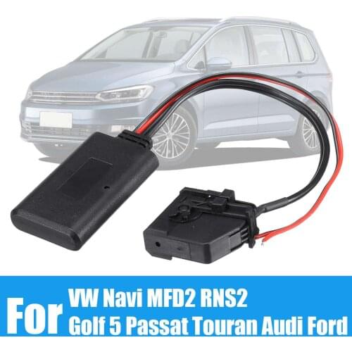 18 Pin Car bluetooth MP3 AUX Receiver Cable Adapter for VW for Navi MFD2 RNS2 Radio for Golf 5 for Passat for Touran for Ford